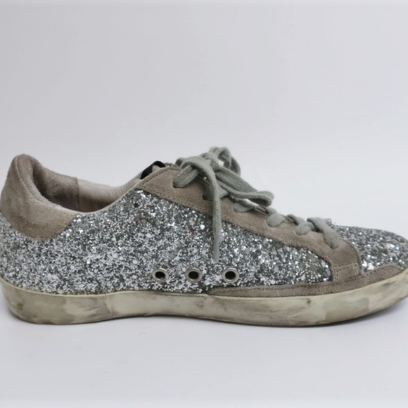 Golden Goose Superstar Glitter SZ 37 - Picture 5 of 8
